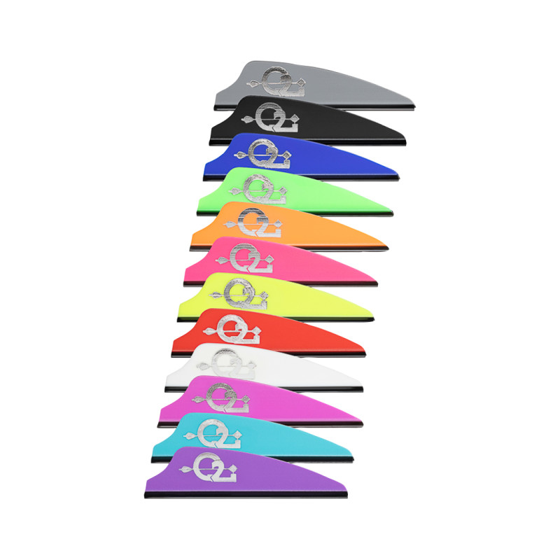 Q2i Archery Vanes Fusion X-II SL 1.75" Blue