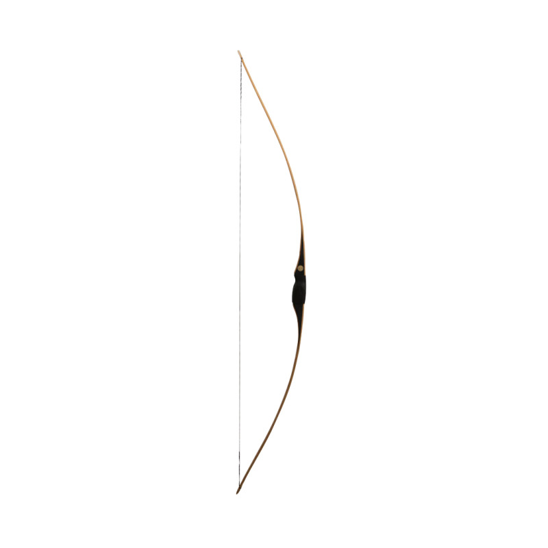 Bear Archery Longbow Montana Flame Bamboo/ Clear Glass LH 50#