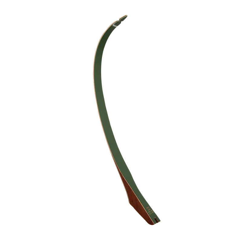 Bear Archery TD Limbs #1 Bubinga with Green Glass 60#