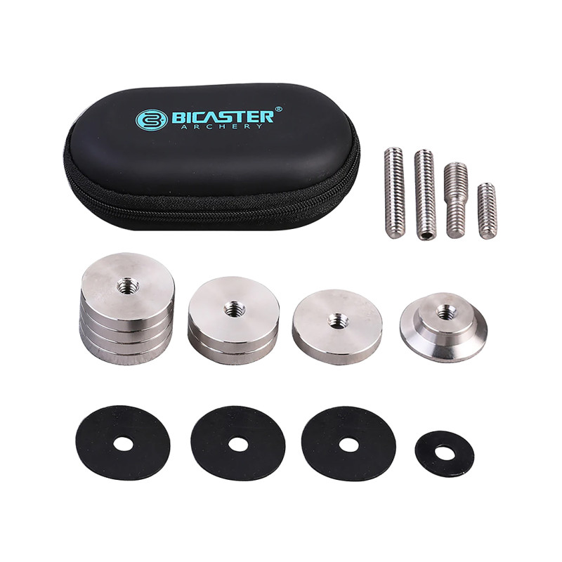 Bicaster Archery Weight Set Stainless Steel BAW-224