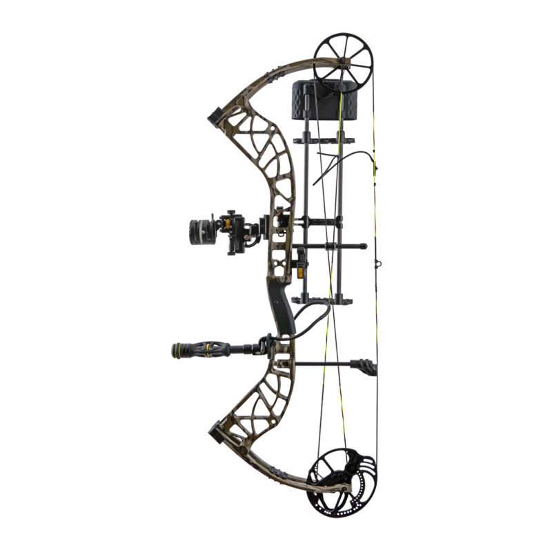 Bear Archery Compound Bow Adapt 2+ Package LH 60#-(24.0''-31.0") 80% Let Off Throwback Green