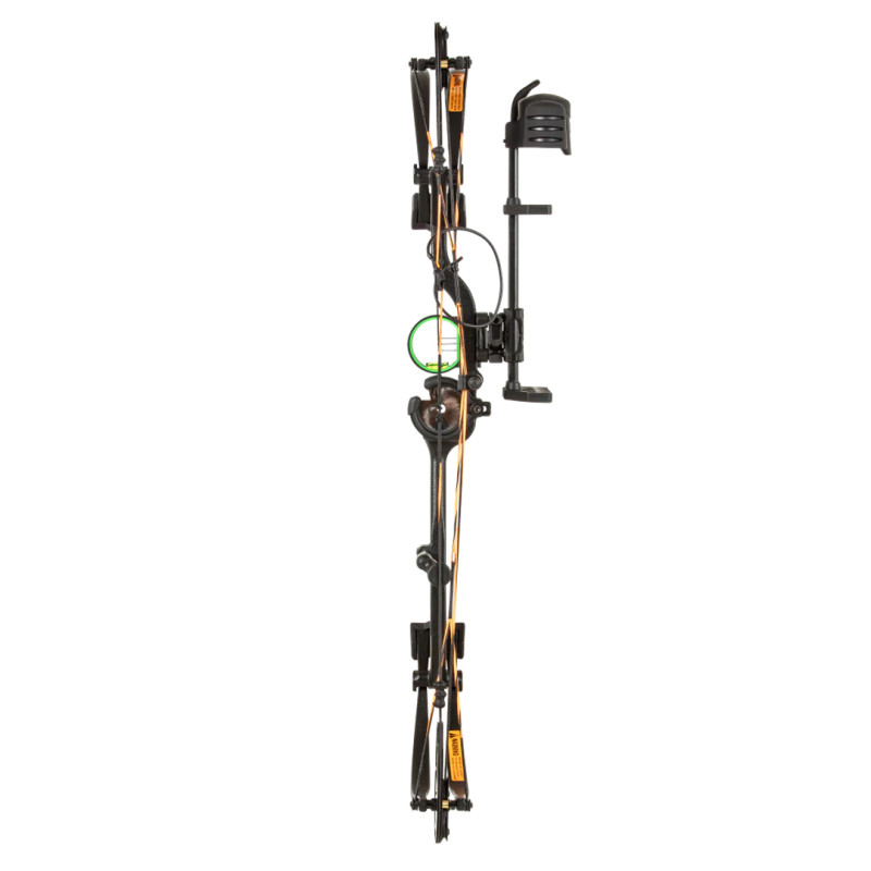 Bear Archery Compound Bow THP Royale Gamekeeper Jr Package RH (5#-50#)-(12.0"-27.0") 80% Let Off Mossy Oak Bottomland