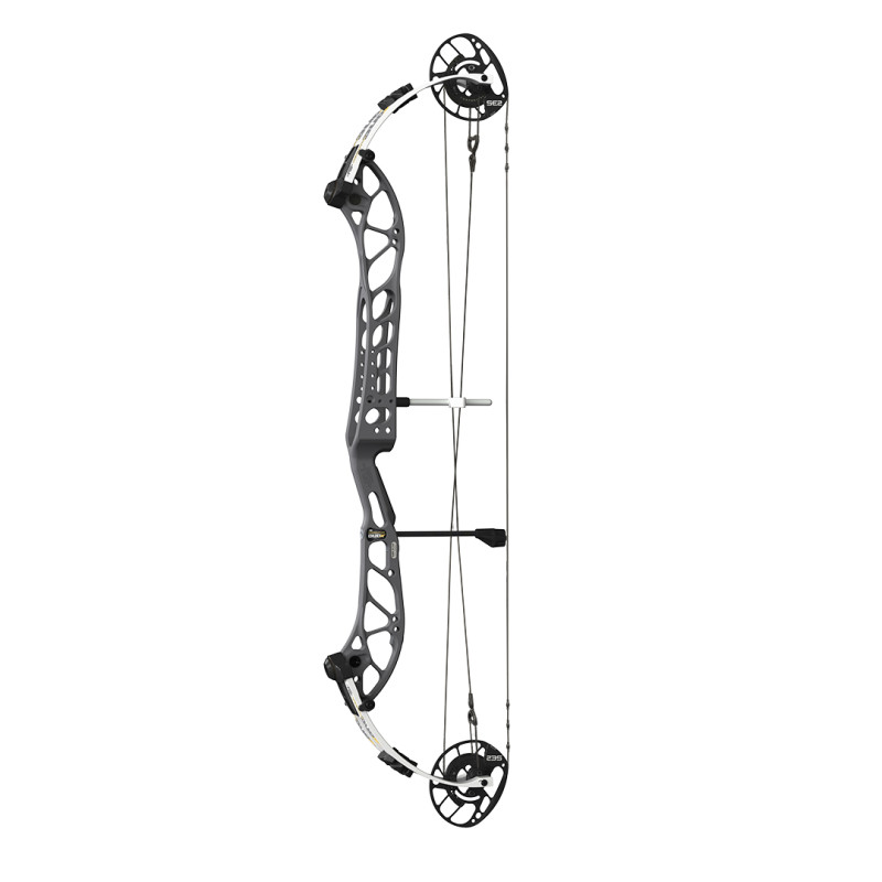 PSE Compound Bow Dominator Duo X 38 SE2 LH 50#-(26.5''-32.0") 65-75% Let Off Orange Handle/White Limbs