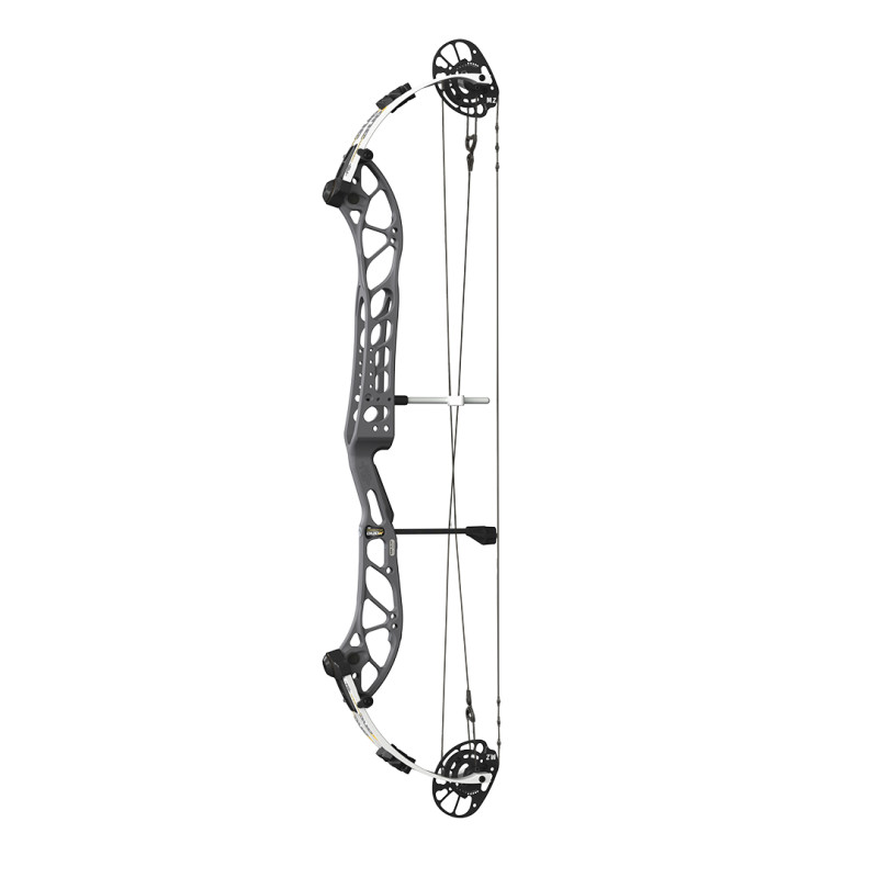 PSE Compound Bow Dominator Duo X 38 M2 LH 50#-(26.0''-30.0") 65-75% Let Off Orange Handle/White Limbs