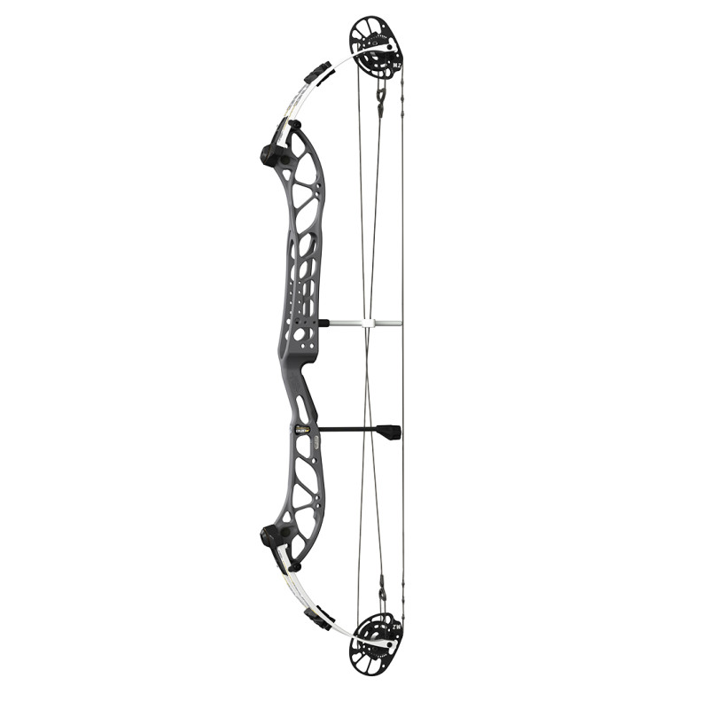PSE Compound Bow Dominator Duo X 40 M2 RH 50#-(27.0''-31.0") 65-75% Let Off Orange Handle/White Limbs
