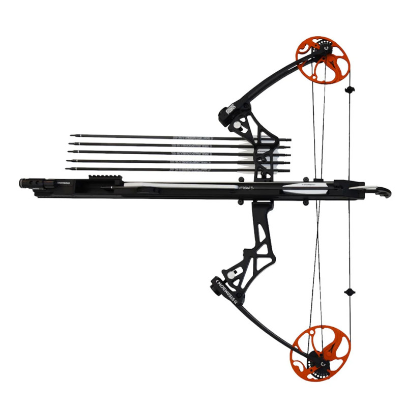 Steambow Compound Bow "M1" with Magazine Fenris Orange