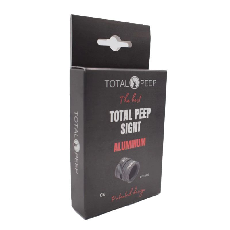 Total Peep Peep Sight Aluminum for Bowhunting PRO 1/4"