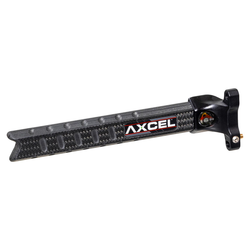 Axcel Offset Extension Bar Achieve XP Pro UHM Diamond Weave Carbon 6" RH Black