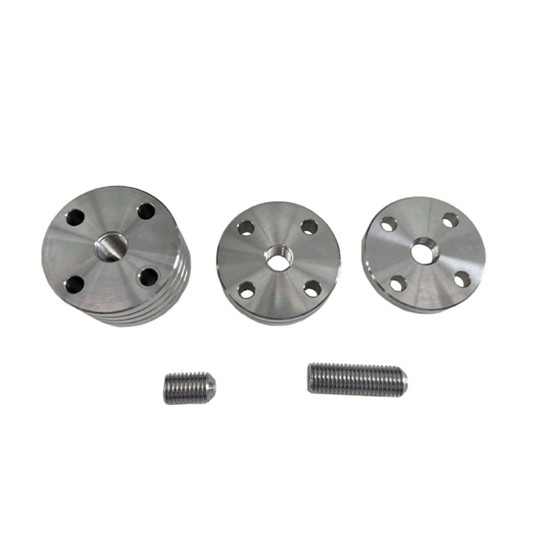 Shibuya Stabilizer Disc Weight SUS Set 7 oz Silver