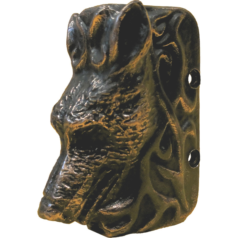 Gillo Weight BB Wolf Head Bronze Silver-Gold Plated