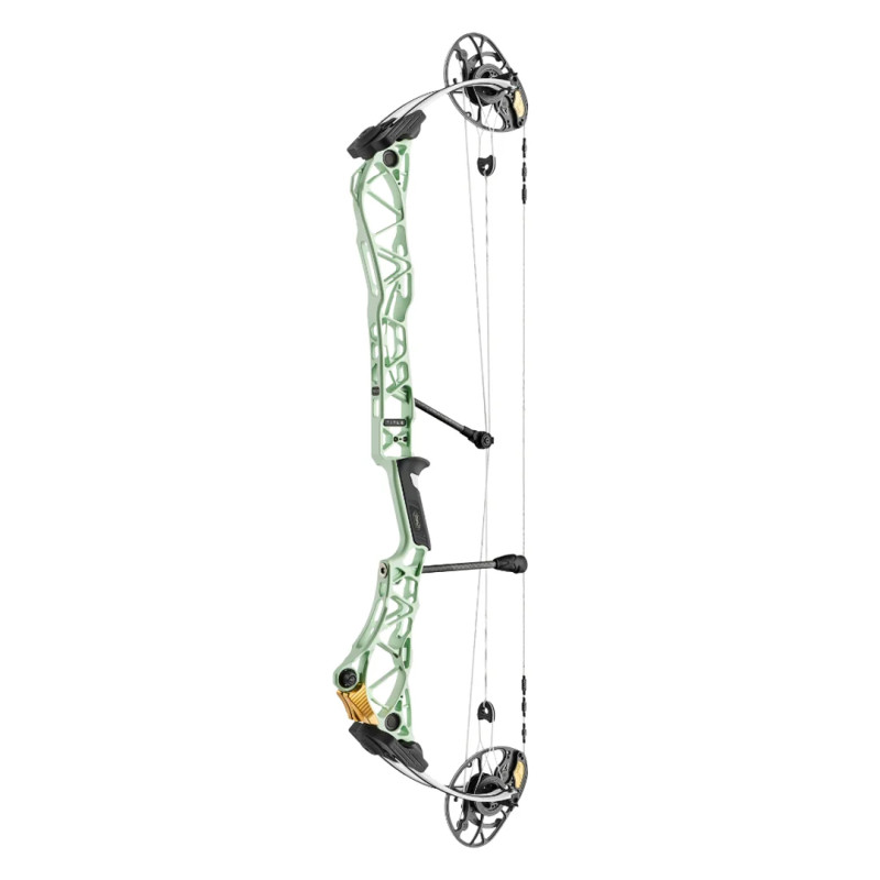 Mathews Compound Bow Title 36 G2 RH 50#-28.5" 70% Let Off Optic Yellow/ White Limbs