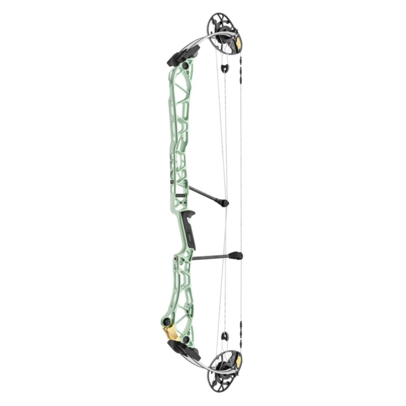 Mathews Compound Bow Title 40 RH 60#-29.0" 75% Let Off Deep Teal/ White Limbs