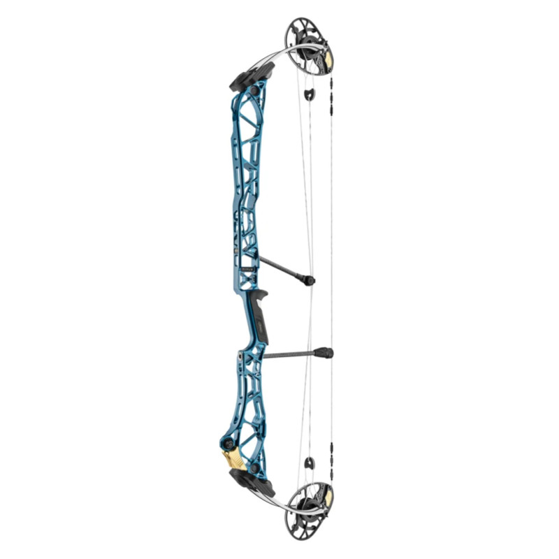 Mathews Compound Bow Title 40 RH 60#-29.0" 75% Let Off Deep Teal/ White Limbs