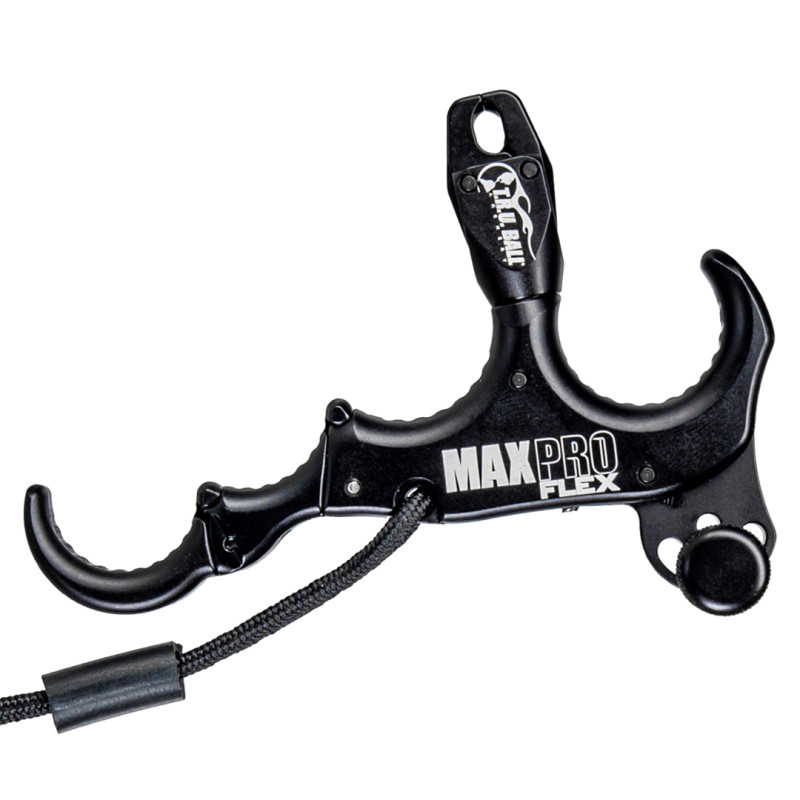 TRU Ball Thumb Release Max Pro Flex 4 Finger with Lanyard Tactical Bowhunting