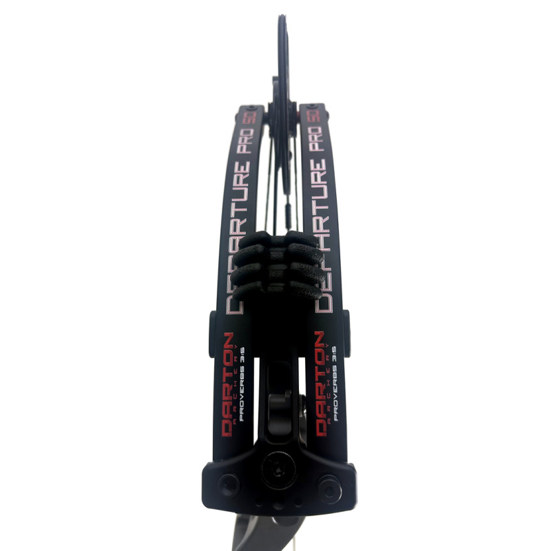 Darton Compound Bow Departure Pro SD RH 40#-(22.5''-29.5") 75-% Let Off Black Handle/Black Limbs