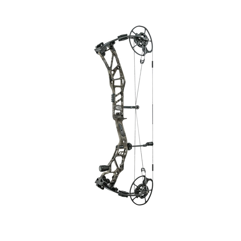 Elite Archery Compound Bow Artus RH 40#-(25.0''-30.5") 80-90% Let Off Liquid Bronze