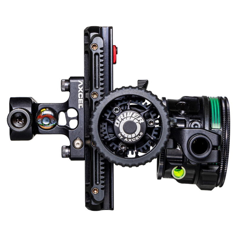 Axcel Slider Sight Driver Plus Stealth Black Picatinny 1Pin RH AVX-41 .019 Blue Fiber
