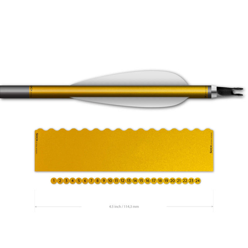 Socx Arrow Wrap 8.0 mm Max Retro-Reflective White