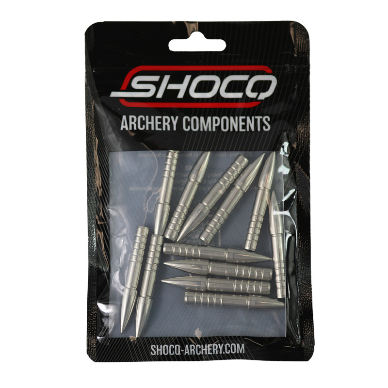 Shocq Point Stainless Steel 6.2 100 grain 7.1