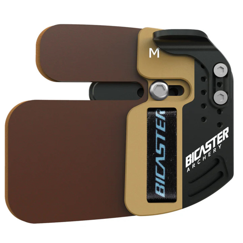 Bicaster Archery Finger Tab Log RH Small