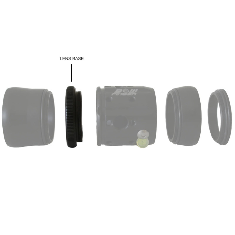 Bowfinger Archery Lens Base for 20/20 Scope 30mm for Thicker Lens