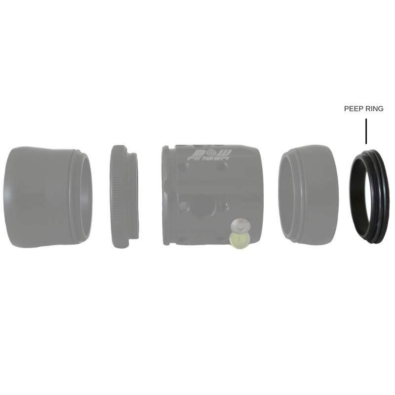 Bowfinger Archery Peep Ring for 20/20 35mm