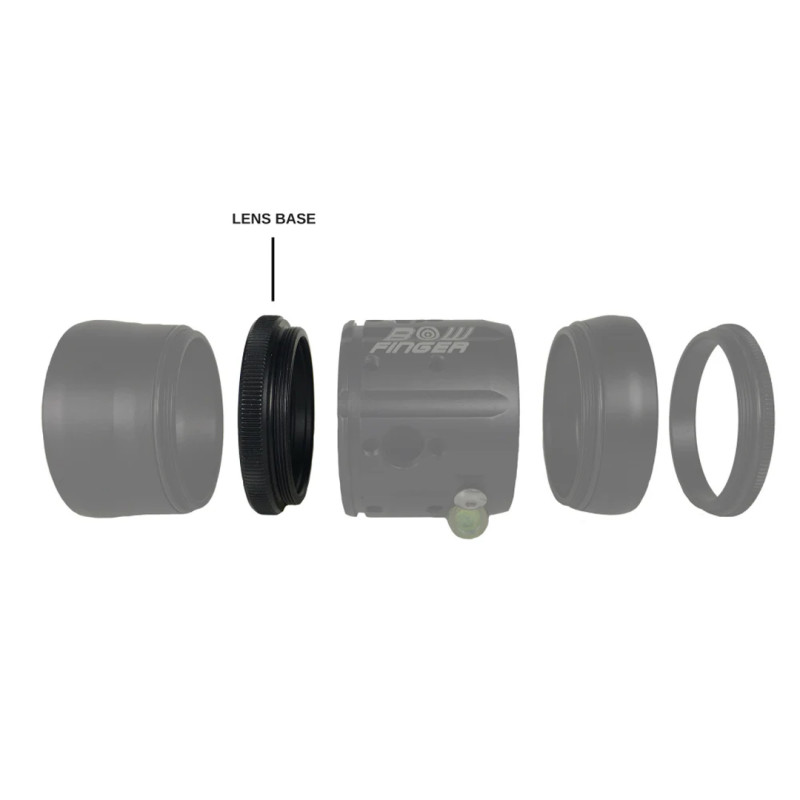Bowfinger Archery Lens Base for 20/20 Scope 40mm Standard