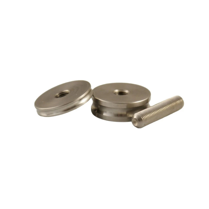 Bowfinger Archery Stackable Weights Set Stainless Steel 3oz Silver