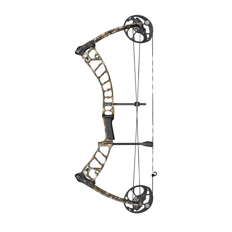 Mission Archery Compound Bow Switch RH (11#-70#)-(18''-30") Black