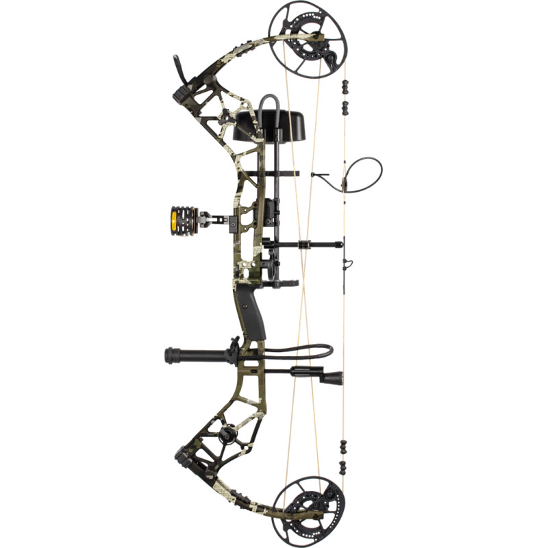 Bear Archery Compound Bow Alaskan Pro Package LH (55#-70#)-(25.5"-30.5") 80-85% Let Off Emerge 2.0