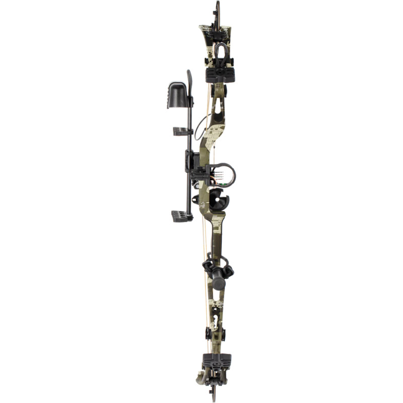 Bear Archery Compound Bow Alaskan Pro Package LH (55#-70#)-(25.5"-30.5") 80-85% Let Off Emerge 2.0