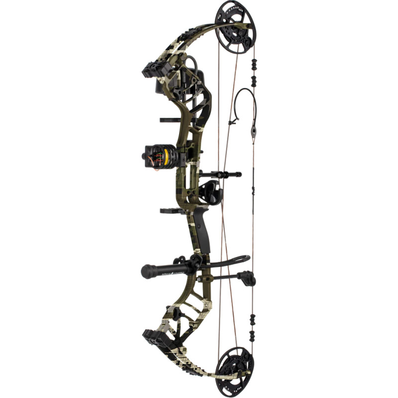 Bear Archery Compound Bow Resilient Package RH (30#-50#)-(23.5"-28.0") 80-85% Let Off Emerge 2.0