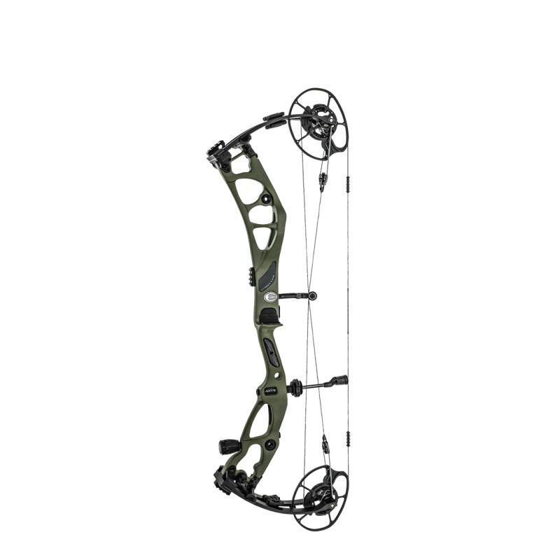 Elite Archery Compound Bow Carbon Axys LH 50#-(25.5''-31.0") 80-90% Let Off Sienna Brown