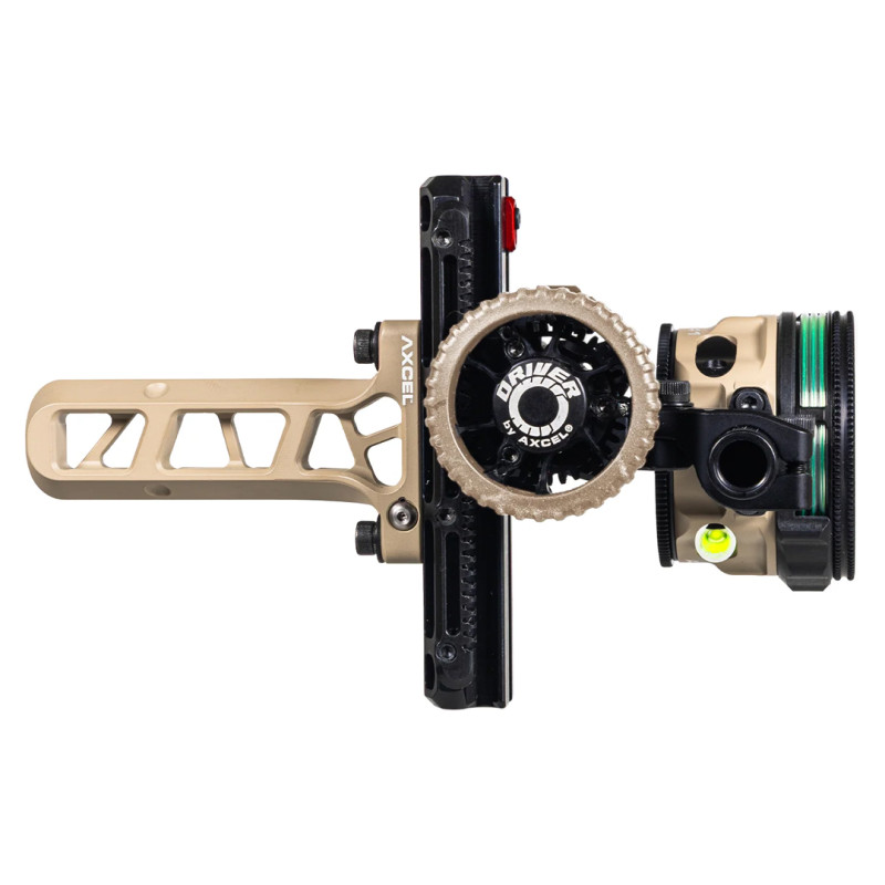 Axcel Slider Sight Driver Plus CK Mathews Compatible AVX-41 Evergreen Cerakote Sight Green Fiber