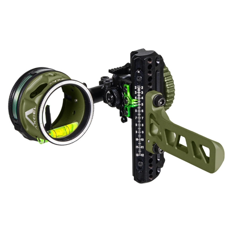 Axcel Slider Sight Driver Plus CK Mathews Compatible AVX-41 Evergreen Cerakote Sight Green Fiber