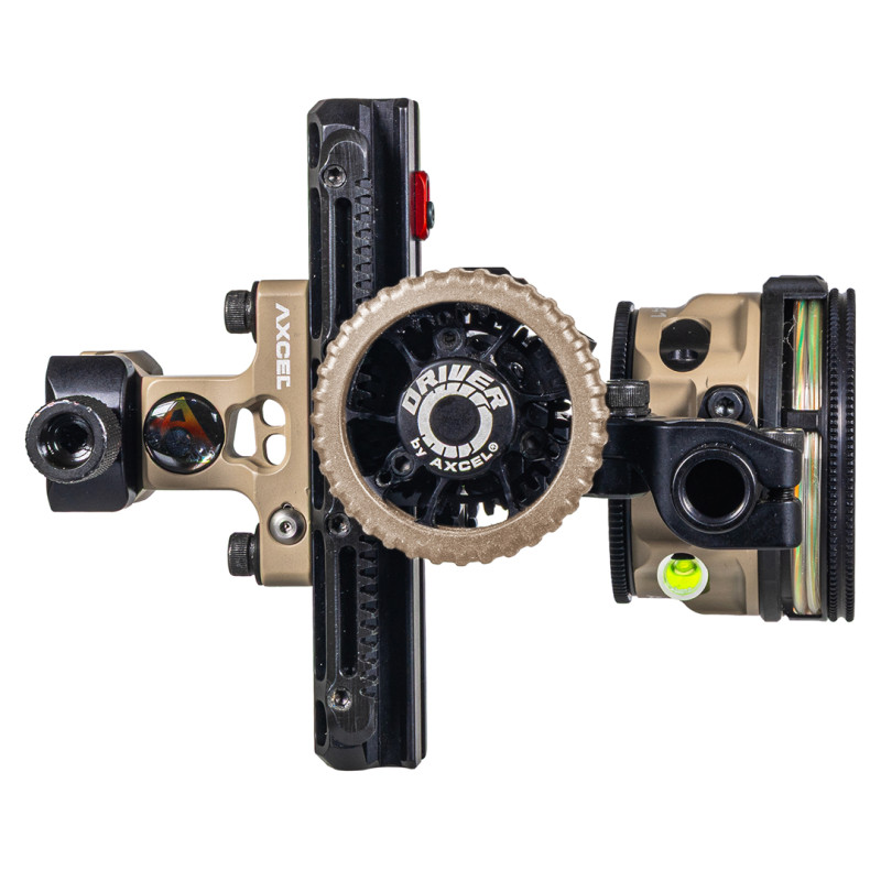 Axcel Slider Sight Driver Plus CK Picatinny AVX-41 Midnight Cerakote Sight Blue Fiber