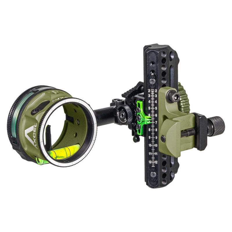 Axcel Slider Sight Driver Plus CK Picatinny AVX-41 Midnight Cerakote Sight Blue Fiber