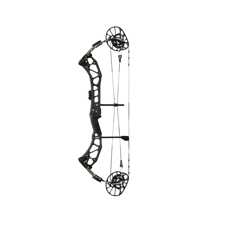 PSE Compound Bow Force FDS LH 70#-(25.5''-31.0") 85% Let Off Grey Handle/Mossy Oak Bottomland Limbs