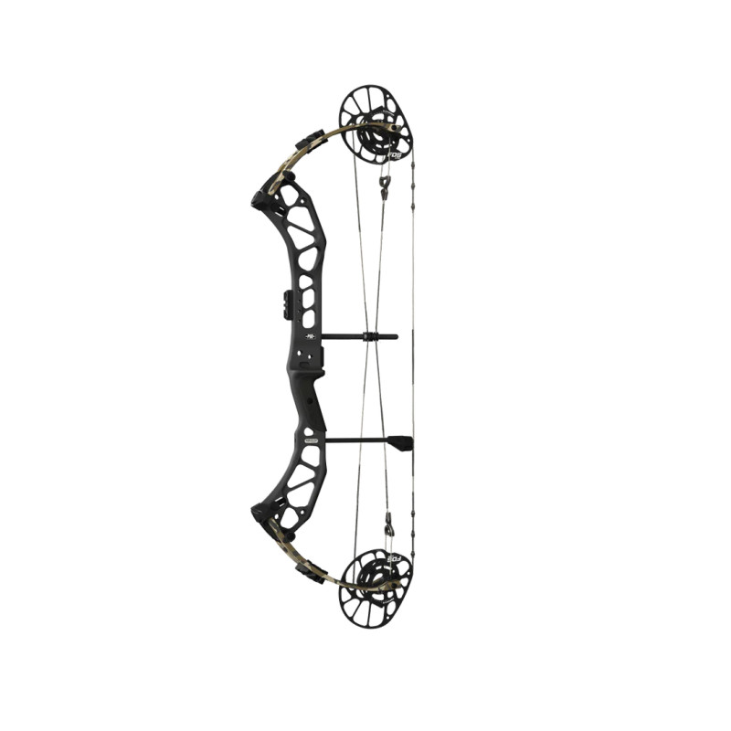 PSE Compound Bow Force FDS LH 70#-(25.5''-31.0") 85% Let Off Grey Handle/Mossy Oak Bottomland Limbs