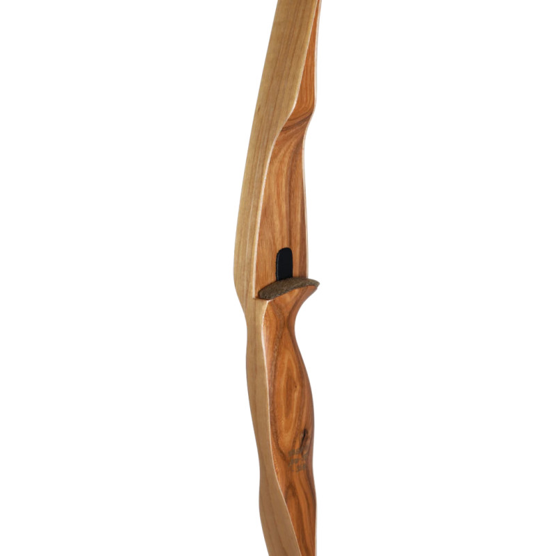 Bear Archery Longbow Grizzly Hunter Canary Wood/Clear Glass RH 55#