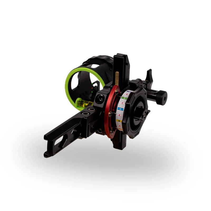 HHA Sports Hunting Sight Nytrx Pro XV3 Vertical Micro Adjustable Three Pin Bridge Lock Mount .019 RH Black