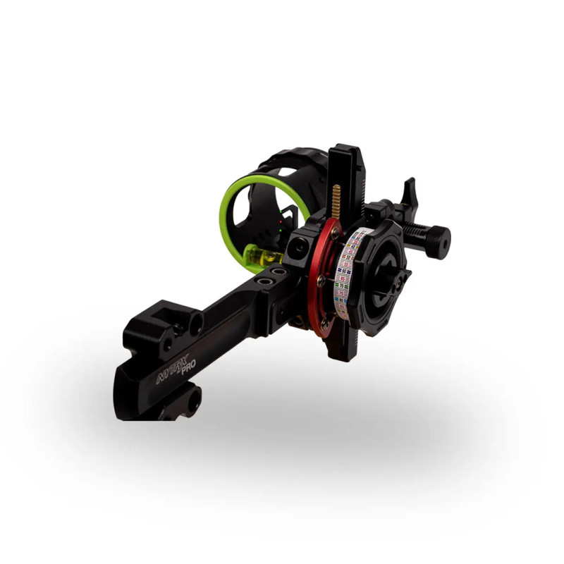 HHA Sports Hunting Sight Nytrx Pro XV3 Vertical Micro Adjustable Three Pin Pic Mount .010 LH