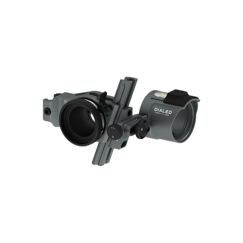 Dialed Archery Hunting Sight Pr?f Picatinny STUB XR Dual Pin .019 RH Whiskey