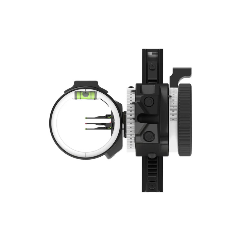 Dialed Archery Hunting Sight Pr?f Riser Mount Dovetail 3H Three Pin Horizontal .019 LH