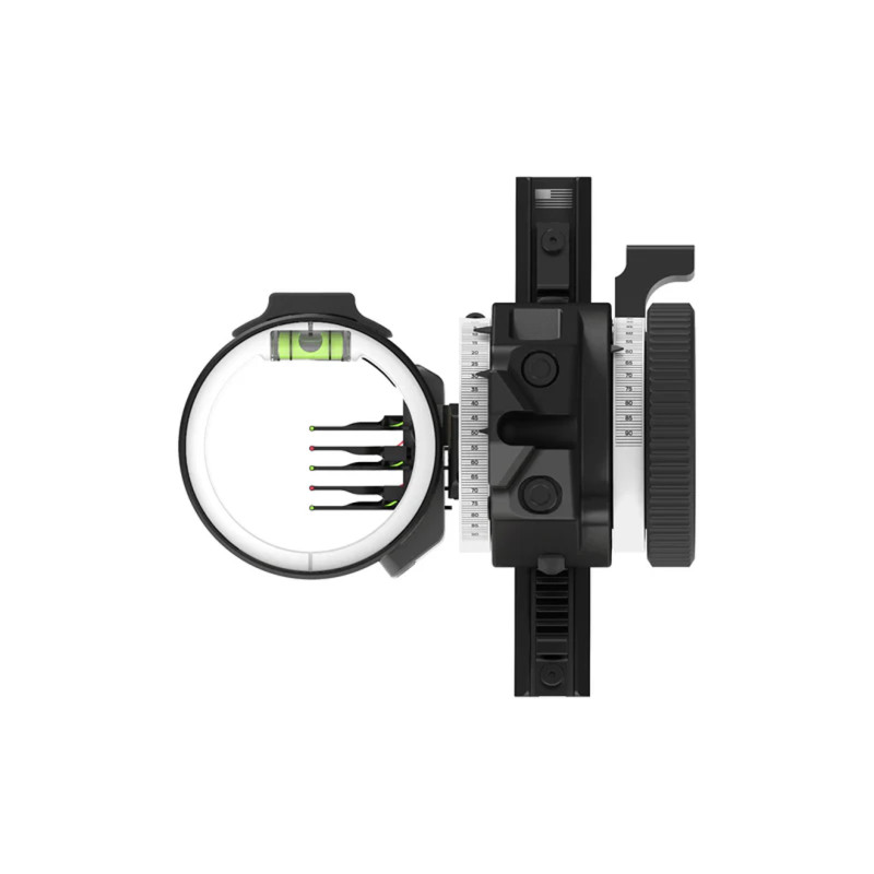 Dialed Archery Hunting Sight Pr?f Riser Mount Dovetail 5H Five Pin Horizontal .019 LH