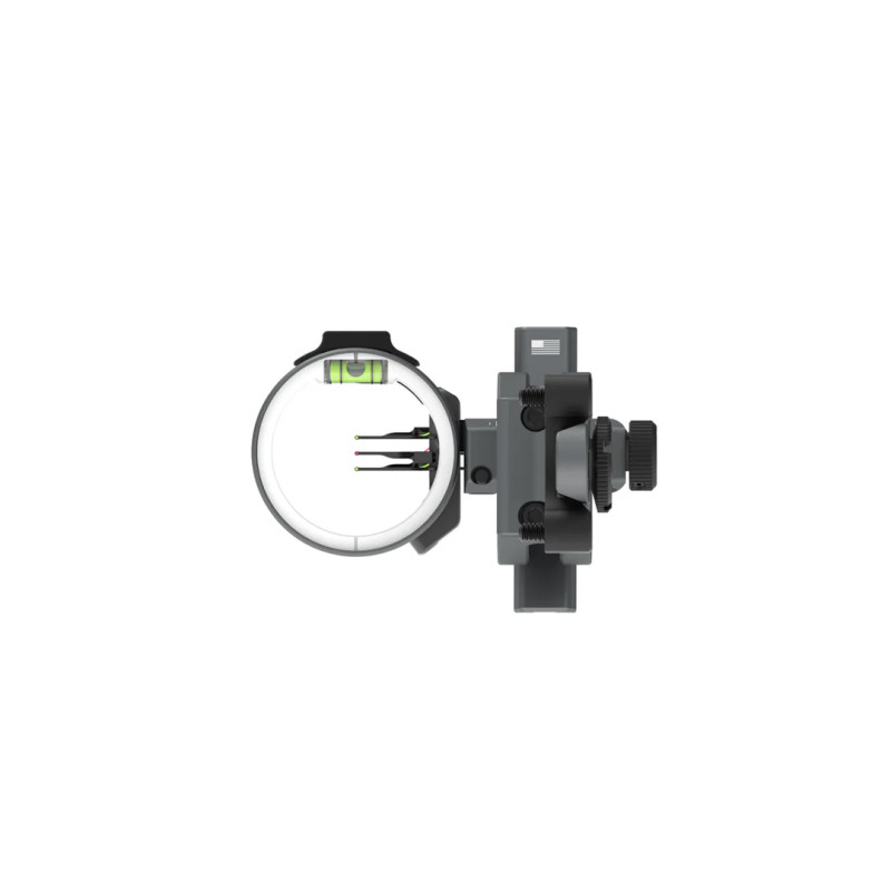 Dialed Archery Hunting Sight Strike Fixed Picatinny 3H Three Pin Horizontal .019 LH Dusk