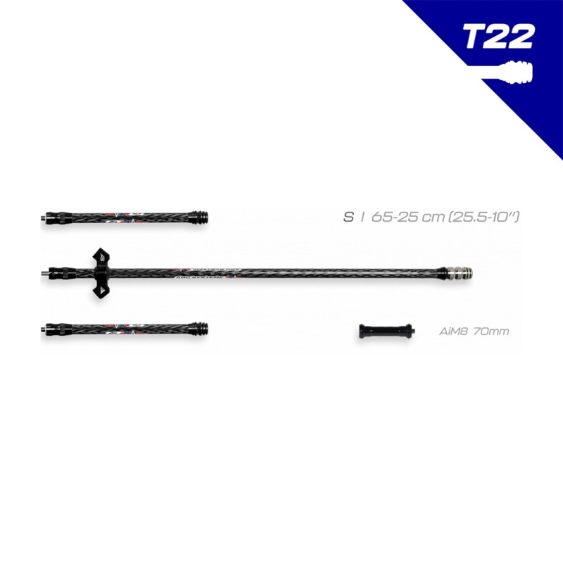 Arc Systeme Fix Stabilizer Kit AS 15 Recurve Delta Small