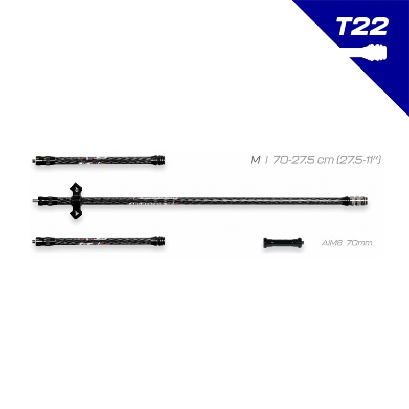 Arc Systeme Fix Stabilizer Kit AS 15 Recurve Delta Small
