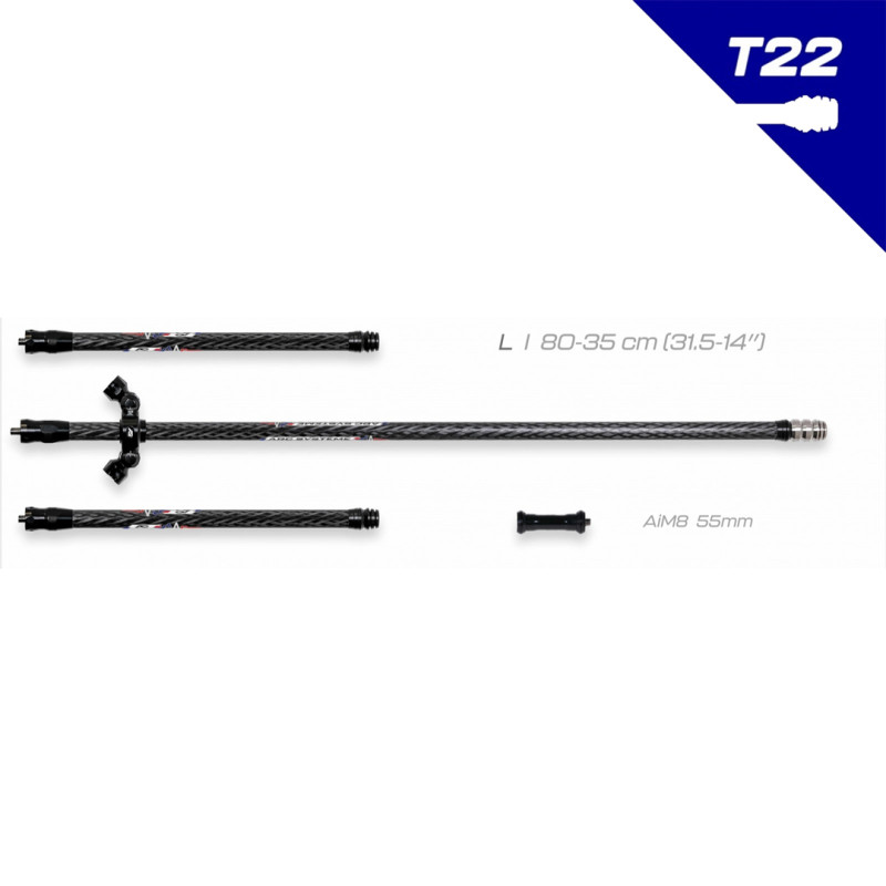 Arc Systeme Fix Stabilizer Kit AS 18 Recurve Comp Medium