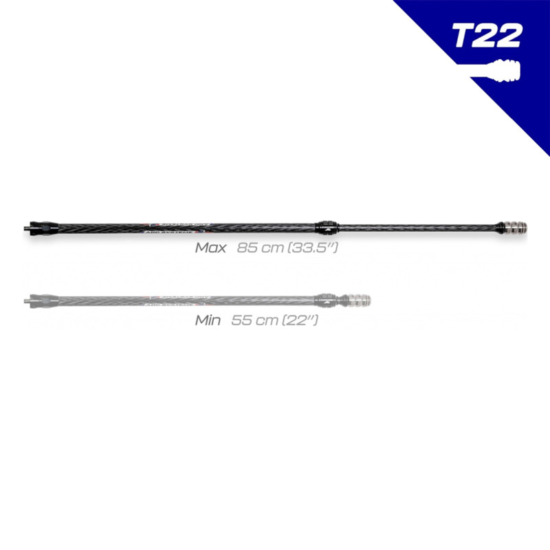 Arc Systeme Telescopic Stabilizer Long AS X16 T22 33.5"